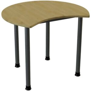 curve school table