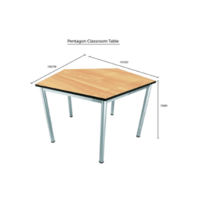 Eazi Pentagon Table