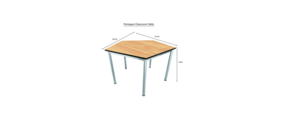 Eazi Pentagon Table