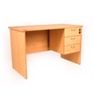 AWO-TEACHER DESK C/W 2 ATTACH DRAWERS