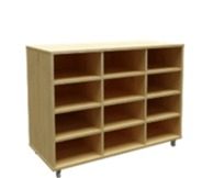 AWO-MOBI  12 COMP TRAY CABINET