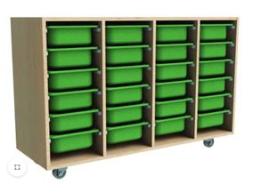 24 Comp Mobile Storage Unit