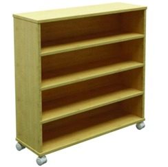 AWO-FOUR TIER CLASSROOM STORE C/W WHEELS