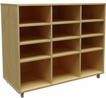 Twelve compartment (L) bottom Storage