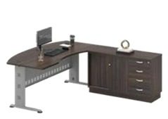 AWO-ARO -EXE TABLE SET C/W SIDE CABINET