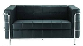 ELO-PU BLACK BOUBLE SEATER