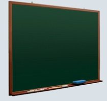 FED-WOODEN FRAME PPGI MAGNETIC CHALK BOARD