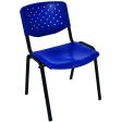 Plasto SD | Plastic Office Chair Blue Colour / Kerusi Pejabat Plastik Warna Biru 2024