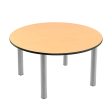 Elegant Circular Wide Table – Modern Design for Spacious Gatherings 2024