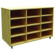 Exceptional 12-Compartment Wooden Storage Cabinet | Ultimate Kindergarten Furniture with Pigeon Holes
