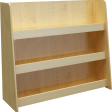 Elegant and Sturdy  3-Layer Wooden Children’s Bookshelf | Rak Buku Kanak-Kanak Kayu